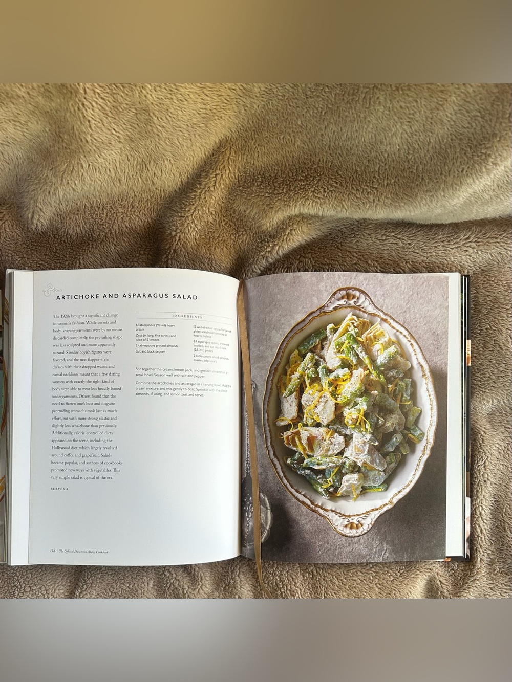 Downton Abbey Cookbook by Annie Gray - beautiful and fun for fans! - Picture 6 of 7